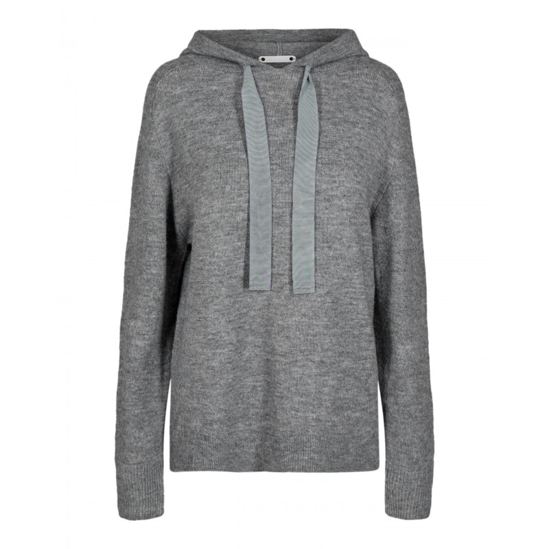 Có Couture Soul Hoodie Knit Mid Grey