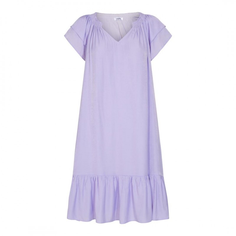 Có Couture Sunrise Cropped Dress Purple