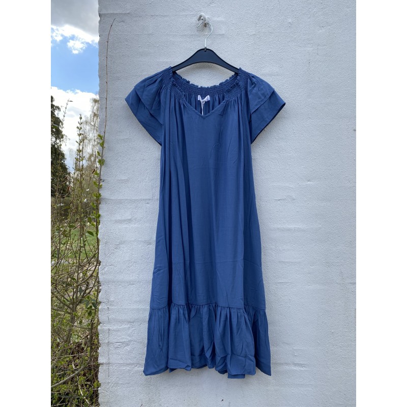 Co'Couture Sunrise Cropped Dress Sky Blue