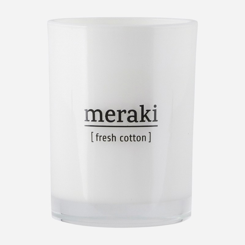 Meraki Scented Candle Fresh Cotton 35 Hours