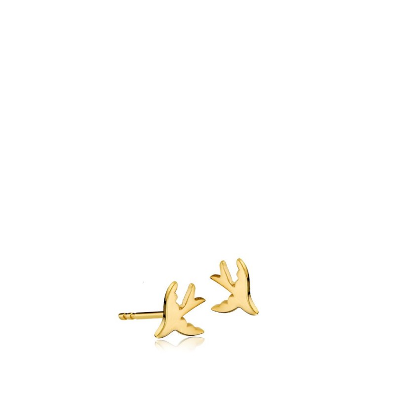 Sistie Songbird Earring Shiny Gold