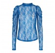 Co'couture Leena Lace Blouse New Blue