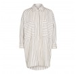 Co'couture Asra Pocket Stripe Shirt Marzipan