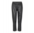Co'Couture Shiloh Crop Leather Pant Black