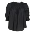 Co'couture Callum Elastic S/S Blouse Black