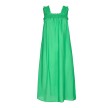 Co'couture callum smock strap dress vibrant green