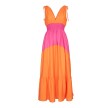 Co'couture Callum Mazza Block Dress Orange