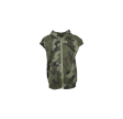 Black Colour Davis Camouflage Hoodie Vest Army