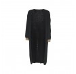 Black Colour Lorrie Long Knit Cardigan Black One Size