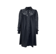 Black Colour Malika Lace Shirt Dress Black 
