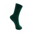 Black Colour Ronja Wool Sock Dark Green