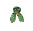 Black Colour Sherry Graphic Scarf Green