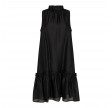 Co'Couture Monique Halterneck Crop Dress Black