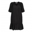 Co'Couture Sunrise Flow Crop Dress Black