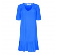 Co'Couture Sunrise Flow Crop Dress New Blue 