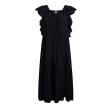 Co'Couture Sunrise Smock Dress Black 