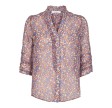 Có Couture Amore Flower Frill Shirt Purple 