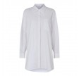 Co'Couture Hannah Midi Shirt White