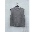 Co'Couture Leona Knit Vest Grey 
