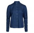 Có Couture Sandy Denim Puff Shirt Denim Blue 