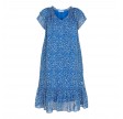 Co'Couture Sunrise Crop Jungle Dress New Blue 