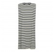 Co'Couture Classic Stripe Tee Dress Offwhite