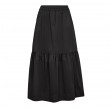 Co'Couture Cotton Crisp Gypsy Skirt Ink