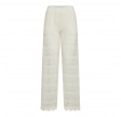 Co'Couture Lara Crochet Pant Off-White