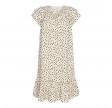 Co'Couture Sunrise Crop Dot Dress Bone