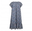 Co'Couture Sunrise Crop Mosaic Dress Sky Blue
