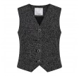 Co'Couture Tamia Vest Black
