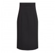 Co'Couture Vola HW Plain Pencil Skirt Black