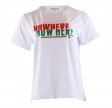 Continue Nala T-shirt White Green/Red