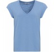 Coster Copenhagen CC Heart Basic V-Neck T-Shirt Shirt Blue