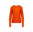 Coster Copenhagen CC Heart Ella Long Sleeve Knit Blouse Orange
