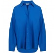 Coster Copenhagen CC Heart Harper Solid Oversize Shirt Shadow Blue