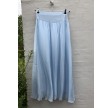 Coster Copenhagen Long Skirt W. Jersey Waistband Blue Fog