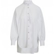 Coster Copenhagen Oversized Shirt With Ruffels White