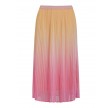Coster Copenhagen Plisse Skirt With Dip Dye Effect Color Fade