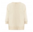 Coster Copenhagen Sweatshirt W. 3/4 Sleeve and Embossed Text Almond Milk