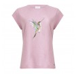 Coster Copenhagen T-shirt W. Hummingbird Print Bubblegum Pink