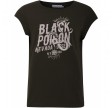 Coster Copenhagen T-shirt With Black Poison Print Dark Army