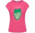 Coster Copenhagen T-shirt with Strawberry Of Love Print High Pink