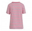 Coster Copenhagen T-shirt With Stripes Intense Pink Stripe