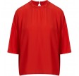 Coster Copenhagen Top With Mid Length Sleeves Lipstick Red