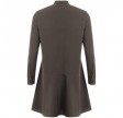 Coster Copenhagen Tunic Shirt W. Bias Cut Skirt Part Black