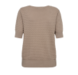 Freequent Dodo Pullover Dottie SS Simply Taupe