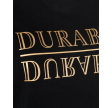 Freequent Fenja Tee Durable Black W./Gold Foil Print