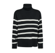 Freequent Monday Pullover Black w. Off-white