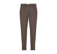 Freequent Rex Ankle Pant Check Morel w. Black
